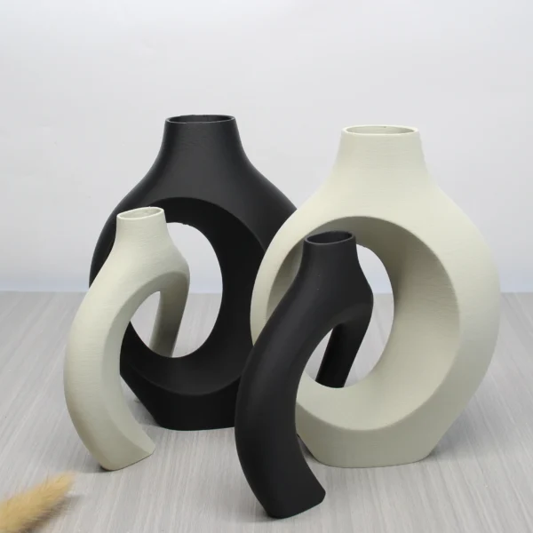 A Set of Bohemian Dry Vases, Hug Dry Vases, Home Décor Vase Ornaments, Office or Entryway Vase Ornaments - Image 2