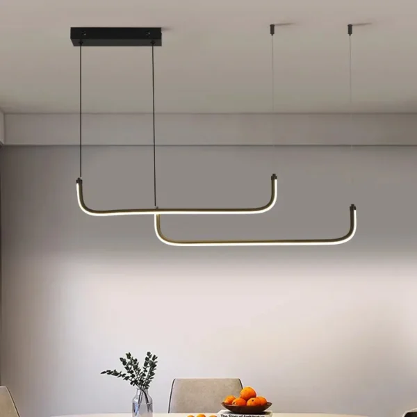 Modern Chandeliers Aluminum Dining Room LED Pendant Lamps Home Décor Bedroom Study Living RoomLighting Fixtures - Image 2