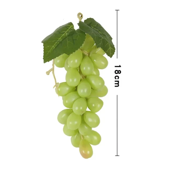 5 Bunches Artificial Grapes Simulation Decorative Lifelike Rubber Fake Clusters To Wedding Wine Kitchen Centerpiece Décor - Image 6